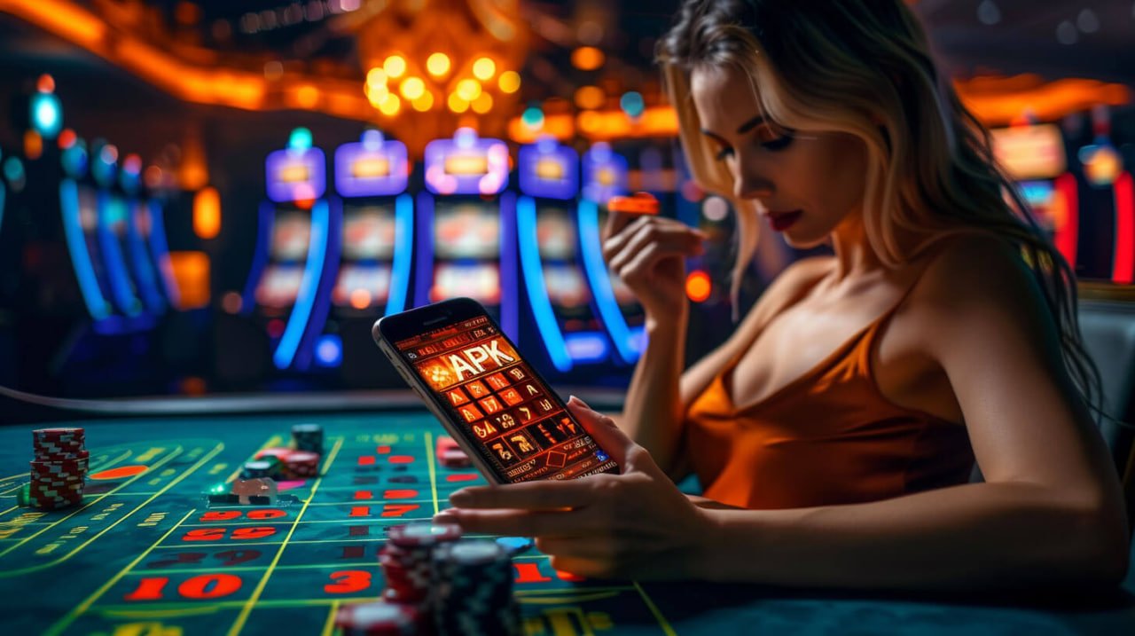 Mobile casino-style entertainment interface with grey white design